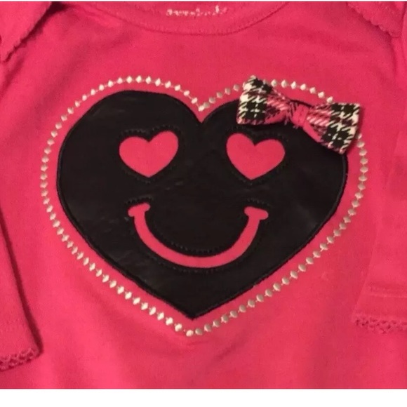 Girls size 6-9 months long sleeve thick bodysuit - Picture 3 of 6